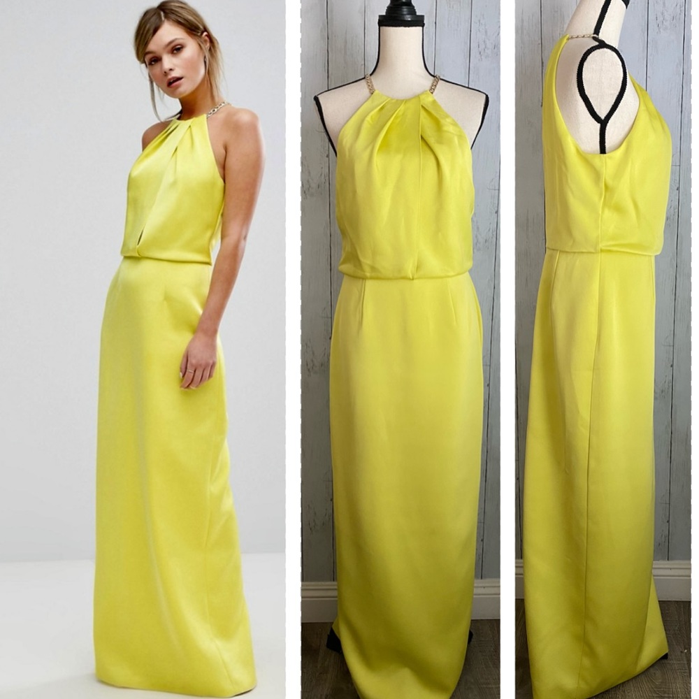 Ted Baker London Angeli Chain Strap Maxi Dress
